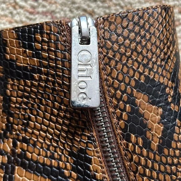 NEW Chloe Rylee Zip Booties 40 - Picture 9 of 11